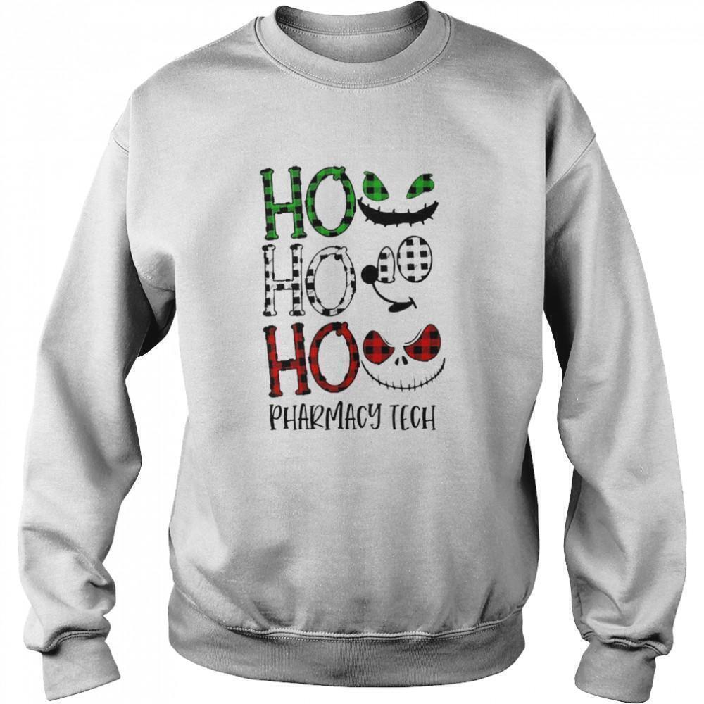 Ho Ho Ho Pharmacy Tech Funny Medical Christmas Holiday Sweatshirt
